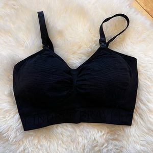Kindred bravely hands free nursing and pumping bra black